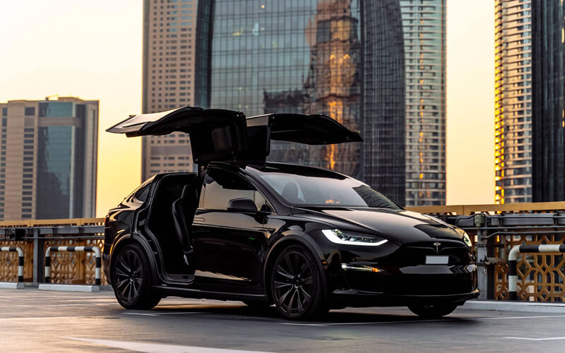 Tesla Model X Plaid 2023 rental